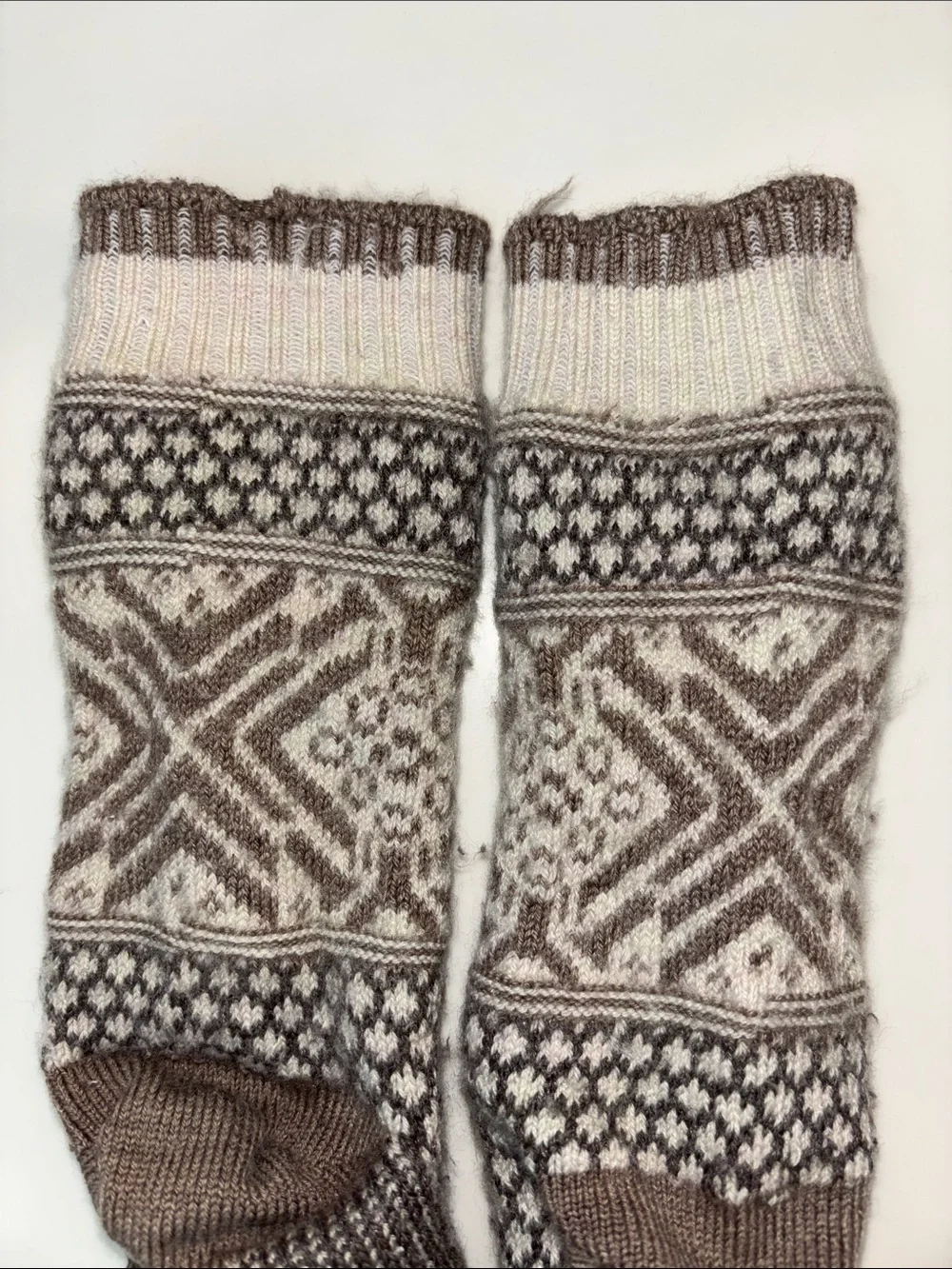 Smartwool Nordic print merino wool socks